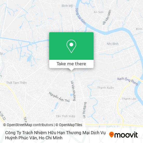 Công Ty Trách Nhiệm Hữu Hạn Thương Mại Dịch Vụ Huỳnh Phúc Văn map