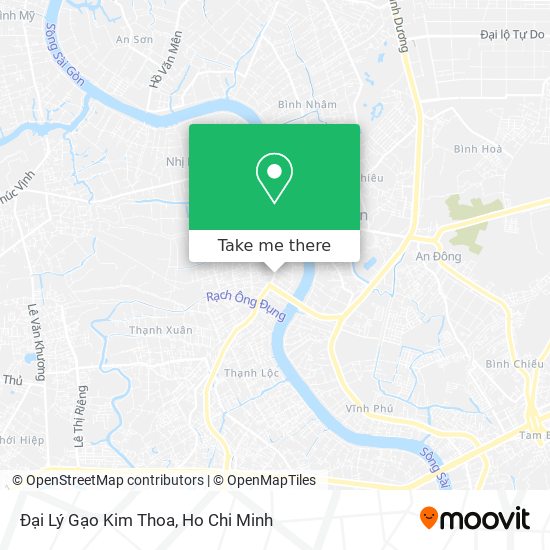 Đại Lý Gạo Kim Thoa map