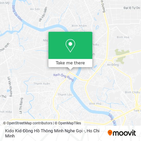 Kido Kid-Đồng Hồ Thông Minh Nghe Gọi - map