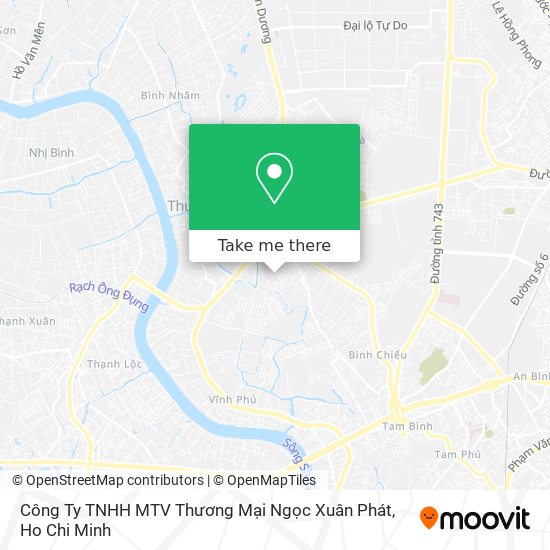 Công Ty TNHH MTV Thương Mại Ngọc Xuân Phát map