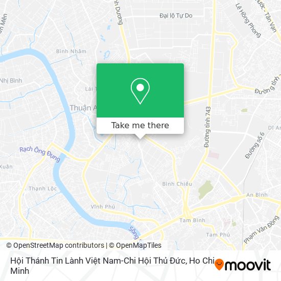 Hội Thánh Tin Lành Việt Nam-Chi Hội Thủ Đức map