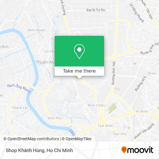 Shop Khánh Hùng map