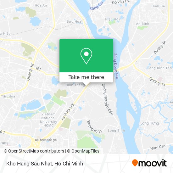 Kho Hàng Sáu Nhật map