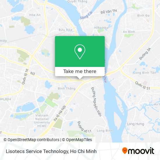 Lisotecs Service Technology map