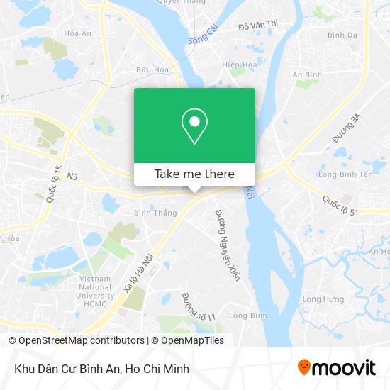 Khu Dân Cư Bình An map