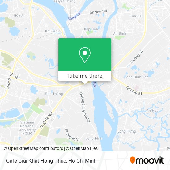 Cafe Giải Khát Hồng Phúc map