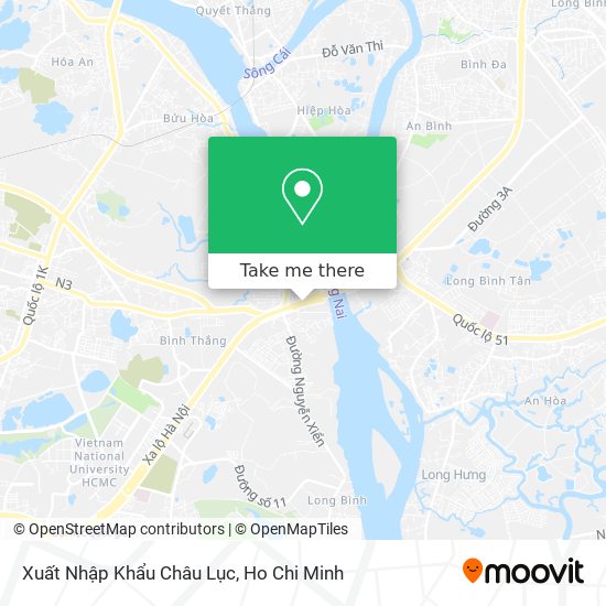 Xuất Nhập Khẩu Châu Lục map