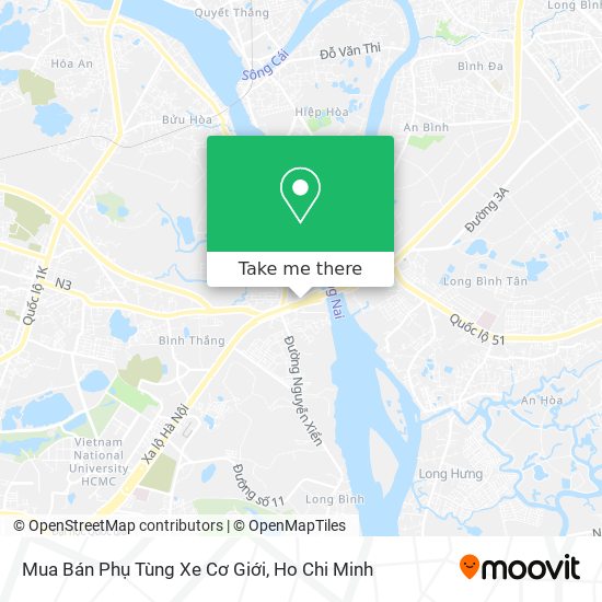 Mua Bán Phụ Tùng Xe Cơ Giới map