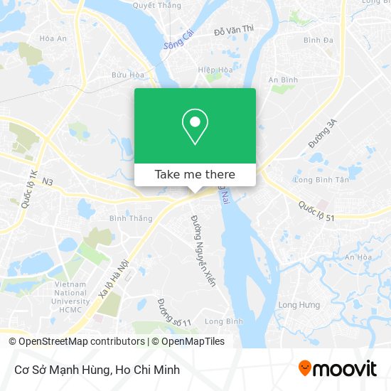 Cơ Sở Mạnh Hùng map