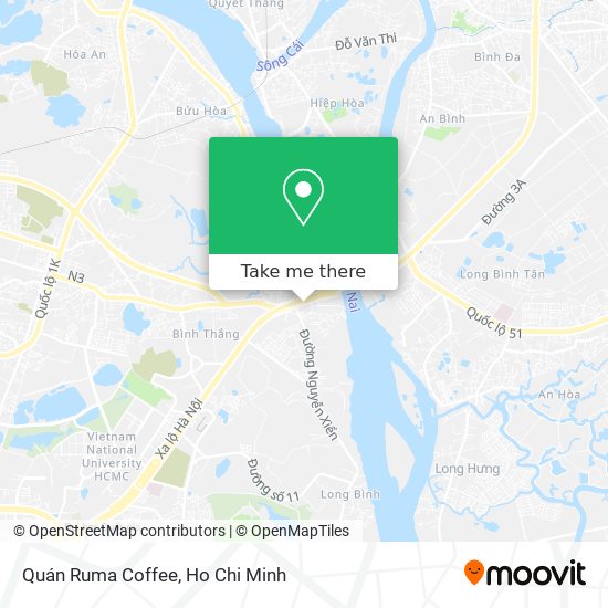 Quán Ruma Coffee map