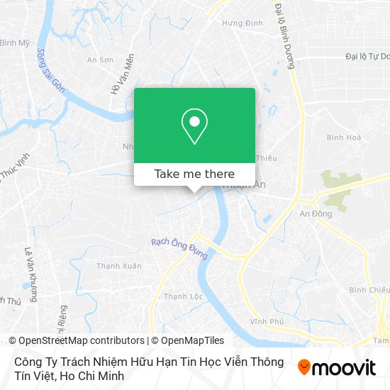 Công Ty Trách Nhiệm Hữu Hạn Tin Học Viễn Thông Tín Việt map