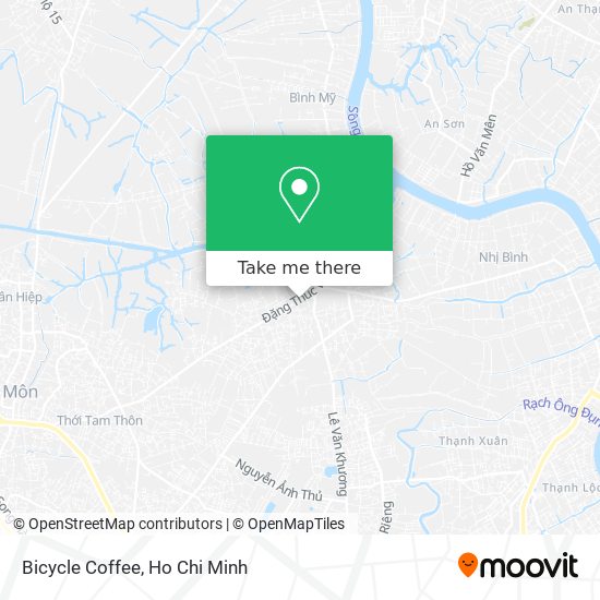 Bicycle Coffee map