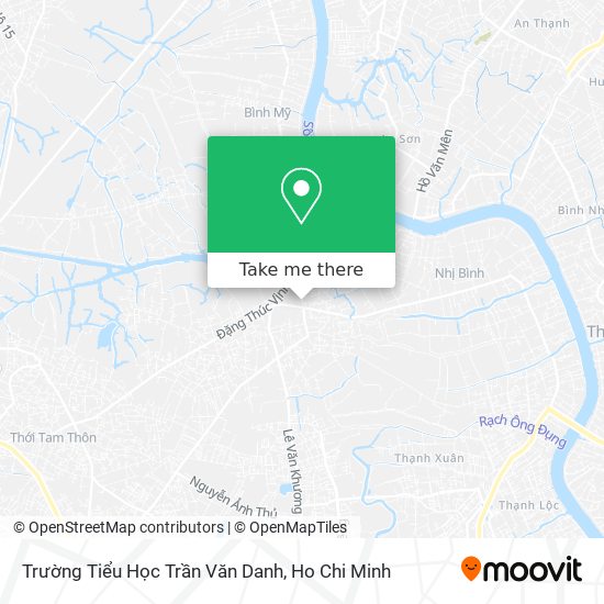 Trường Tiểu Học Trần Văn Danh map