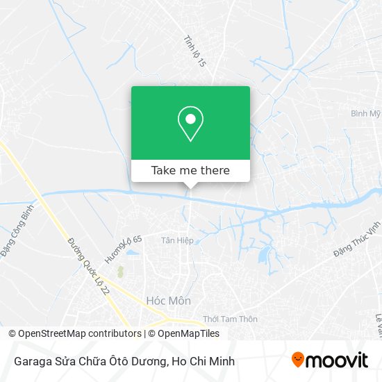 Garaga Sửa Chữa Ôtô Dương map