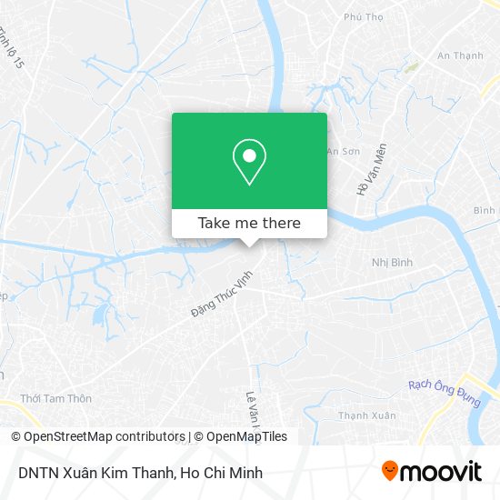 DNTN Xuân Kim Thanh map