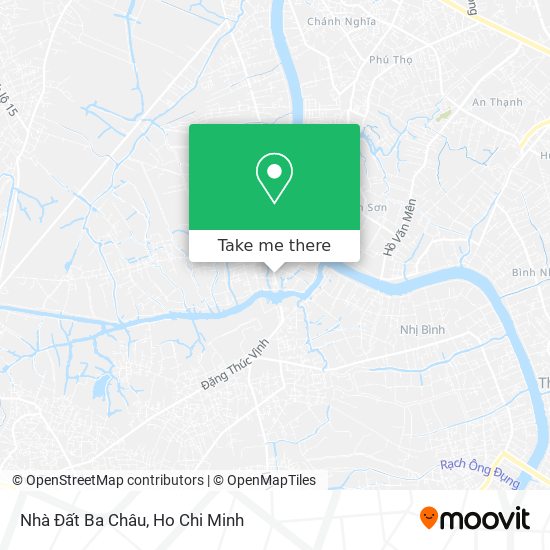 Nhà Đất Ba Châu map