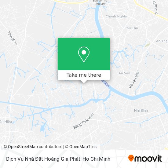 Dịch Vụ Nhà Đất Hoàng Gia Phát map