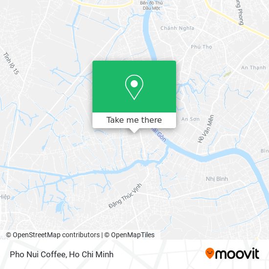 Pho Nui Coffee map