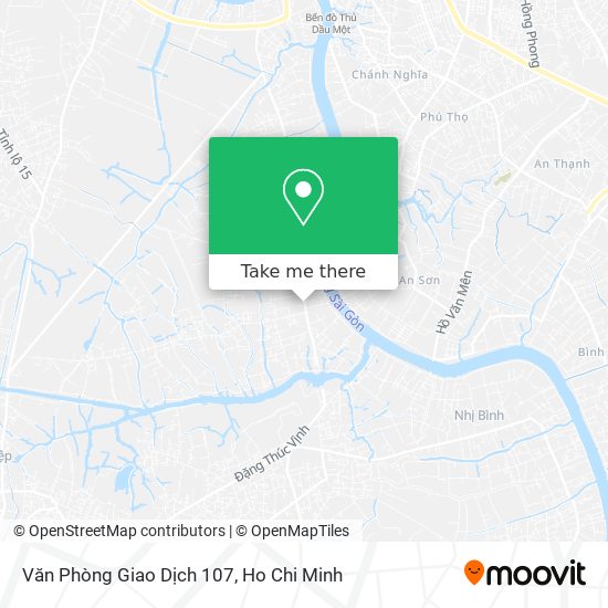 Văn Phòng Giao Dịch 107 map