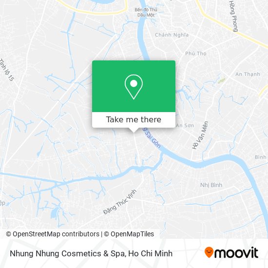Nhung Nhung Cosmetics & Spa map