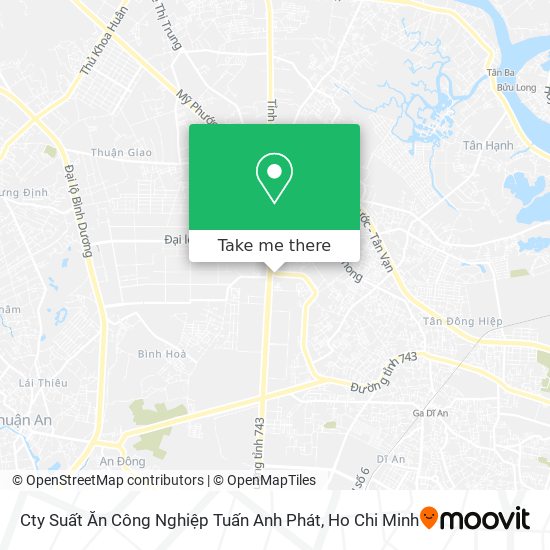 Cty Suất Ăn Công Nghiệp Tuấn Anh Phát map