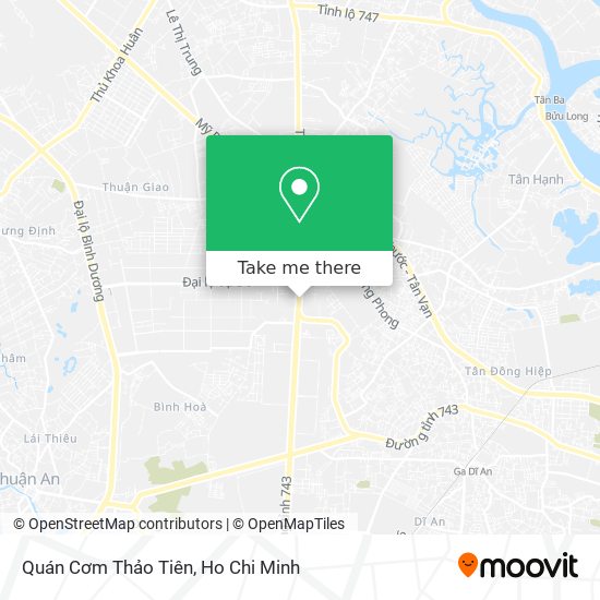 Quán Cơm Thảo Tiên map
