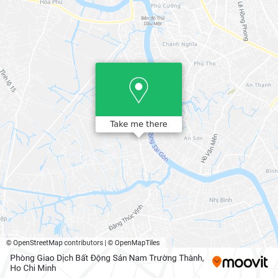 Phòng Giao Dịch Bất Động Sản Nam Trường Thành map