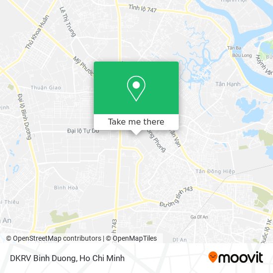 DKRV Binh Duong map