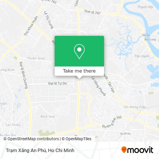 Trạm Xăng An Phú map