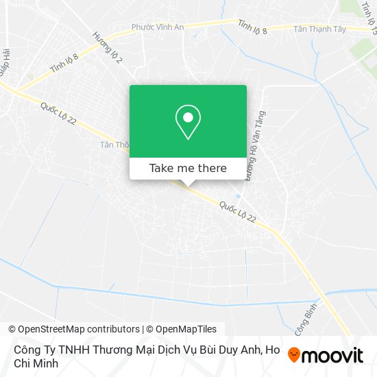 Công Ty TNHH Thương Mại Dịch Vụ Bùi Duy Anh map