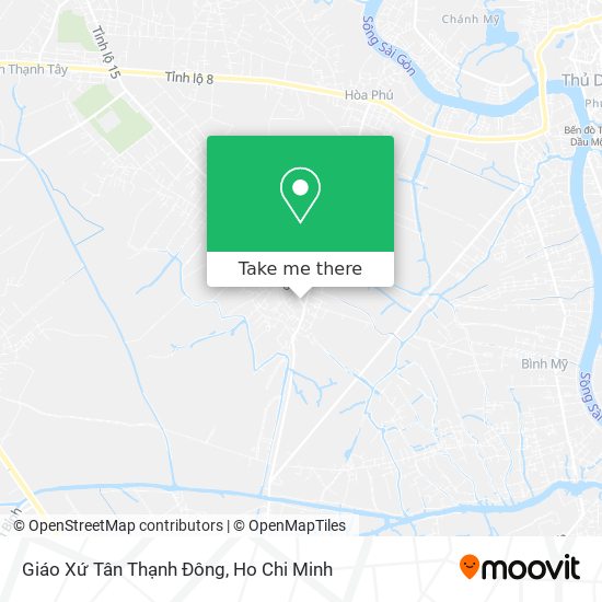 Giáo Xứ Tân Thạnh Đông map