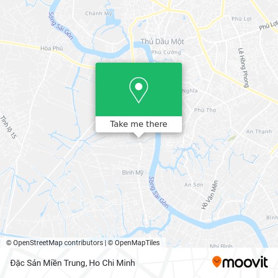 Đặc Sản Miền Trung map