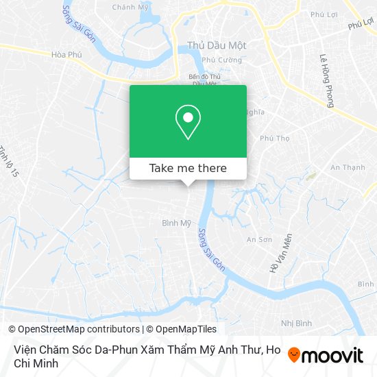 Viện Chăm Sóc Da-Phun Xăm Thẩm Mỹ Anh Thư map