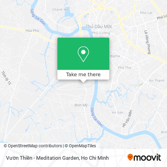 Vườn Thiền - Meditation Garden map