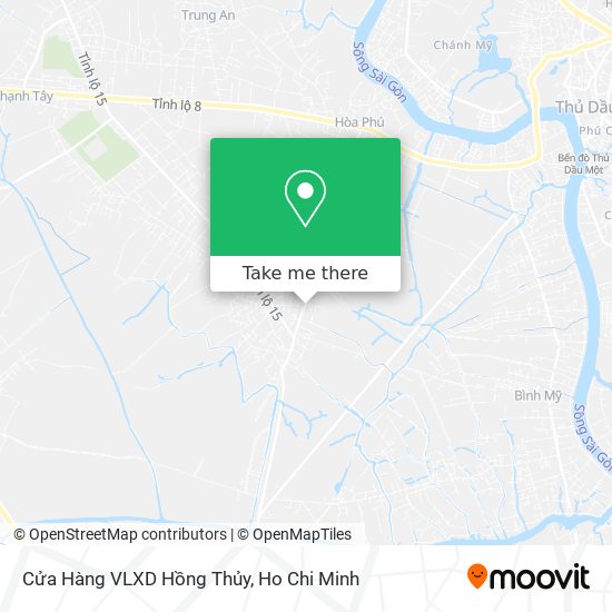 Cửa Hàng VLXD Hồng Thủy map