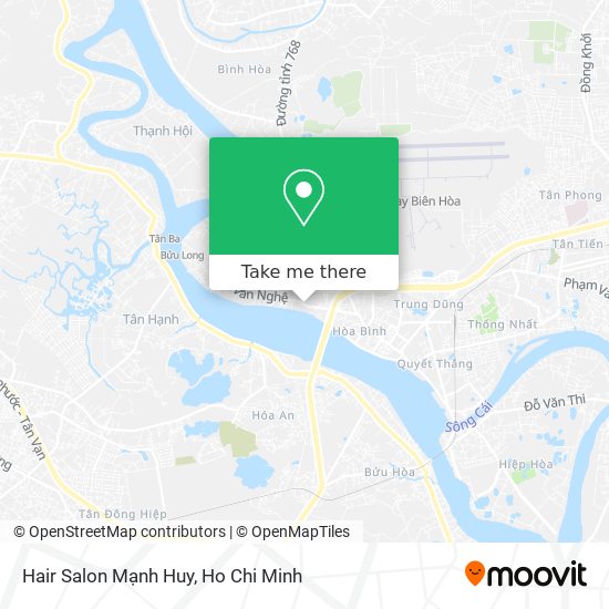 Hair Salon Mạnh Huy map