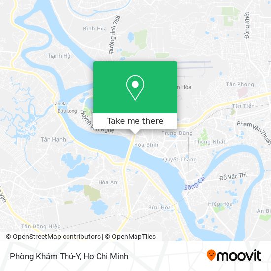 Phòng Khám Thú-Y map