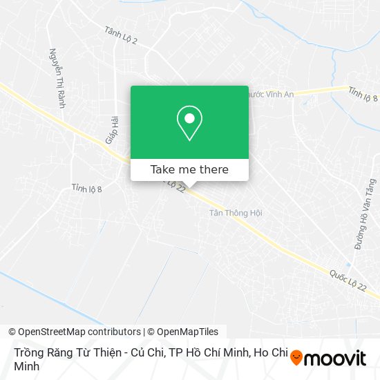 Trồng Răng Từ Thiện - Củ Chi, TP Hồ Chí Minh map