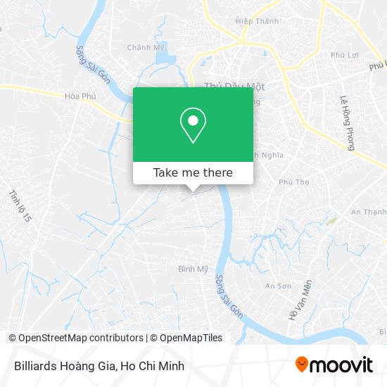 Billiards Hoàng Gia map