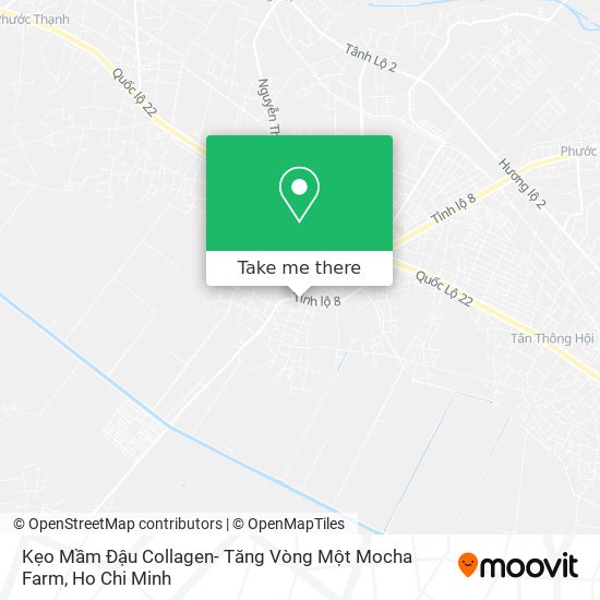 Kẹo Mầm Đậu Collagen- Tăng Vòng Một Mocha Farm map