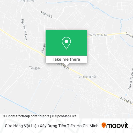 Cửa Hàng Vật Liệu Xây Dựng Tiên Tiến map