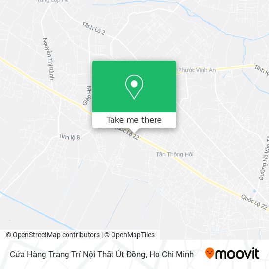 Cửa Hàng Trang Trí Nội Thất Út Đồng map