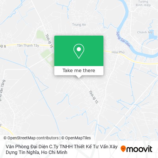 How to get to Văn Phòng Đại Diện C.Ty TNHH Thiết Kế Tư Vấn Xây ...
