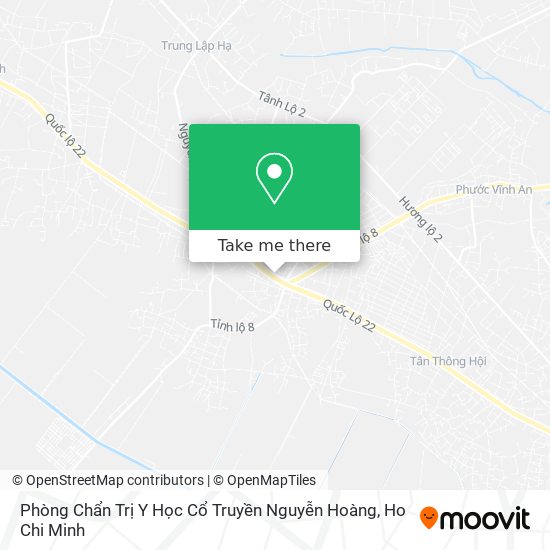 Phòng Chẩn Trị Y Học Cổ Truyền Nguyễn Hoàng map