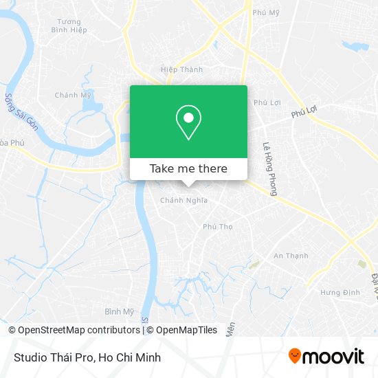 Studio Thái Pro map