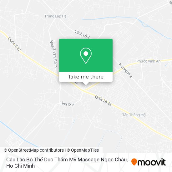 Câu Lạc Bộ Thể Dục Thẩm Mỹ Massage Ngọc Châu map