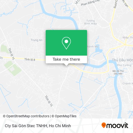 Cty Sài Gòn Stec TNHH map