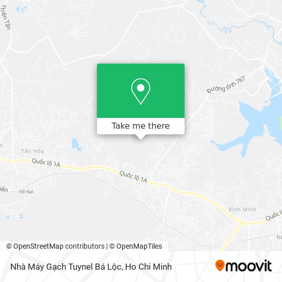 Nhà Máy Gạch Tuynel Bá Lộc map