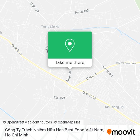 Công Ty Trách Nhiệm Hữu Hạn Best Food Việt Nam map