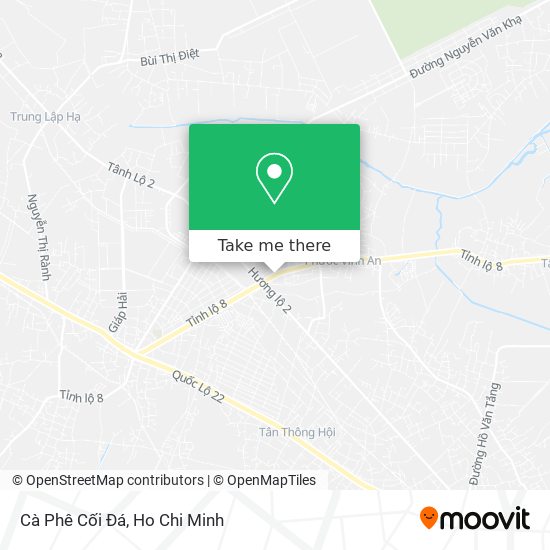 Cà Phê Cối Đá map